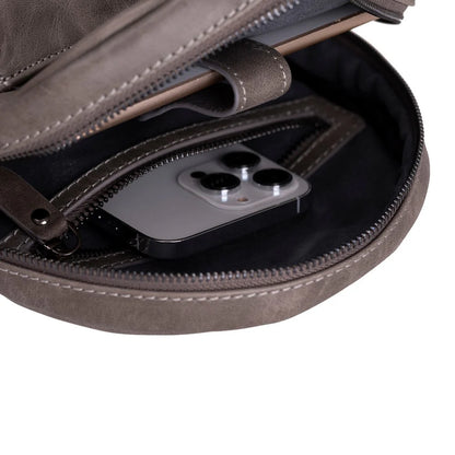 Blake leren crossbodytas