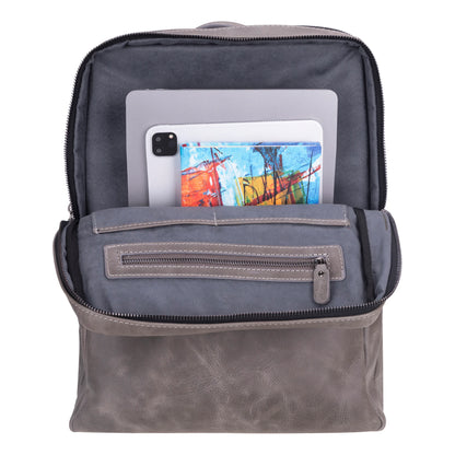 Verborgen Kasteel Leren Rugzak