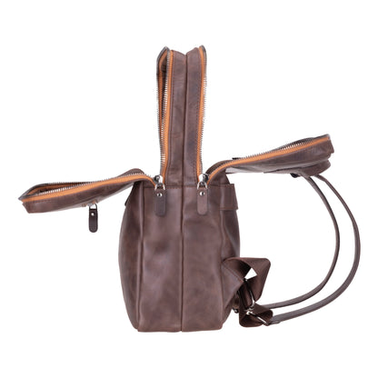 Verborgen Kasteel Leren Rugzak