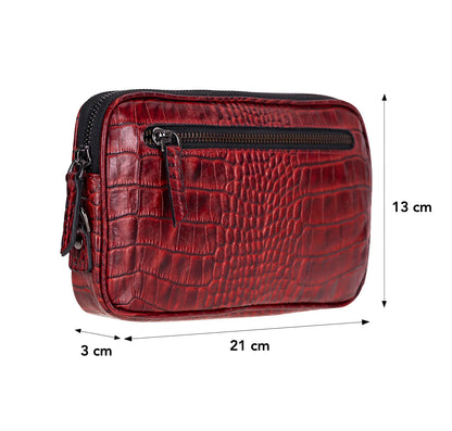 Noma Leren Clutch Tas