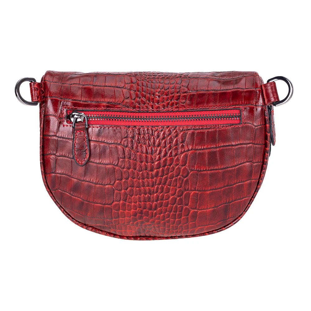 Alora Leren Crossbody Tas