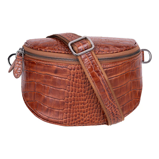 Alora Leren Crossbody Tas