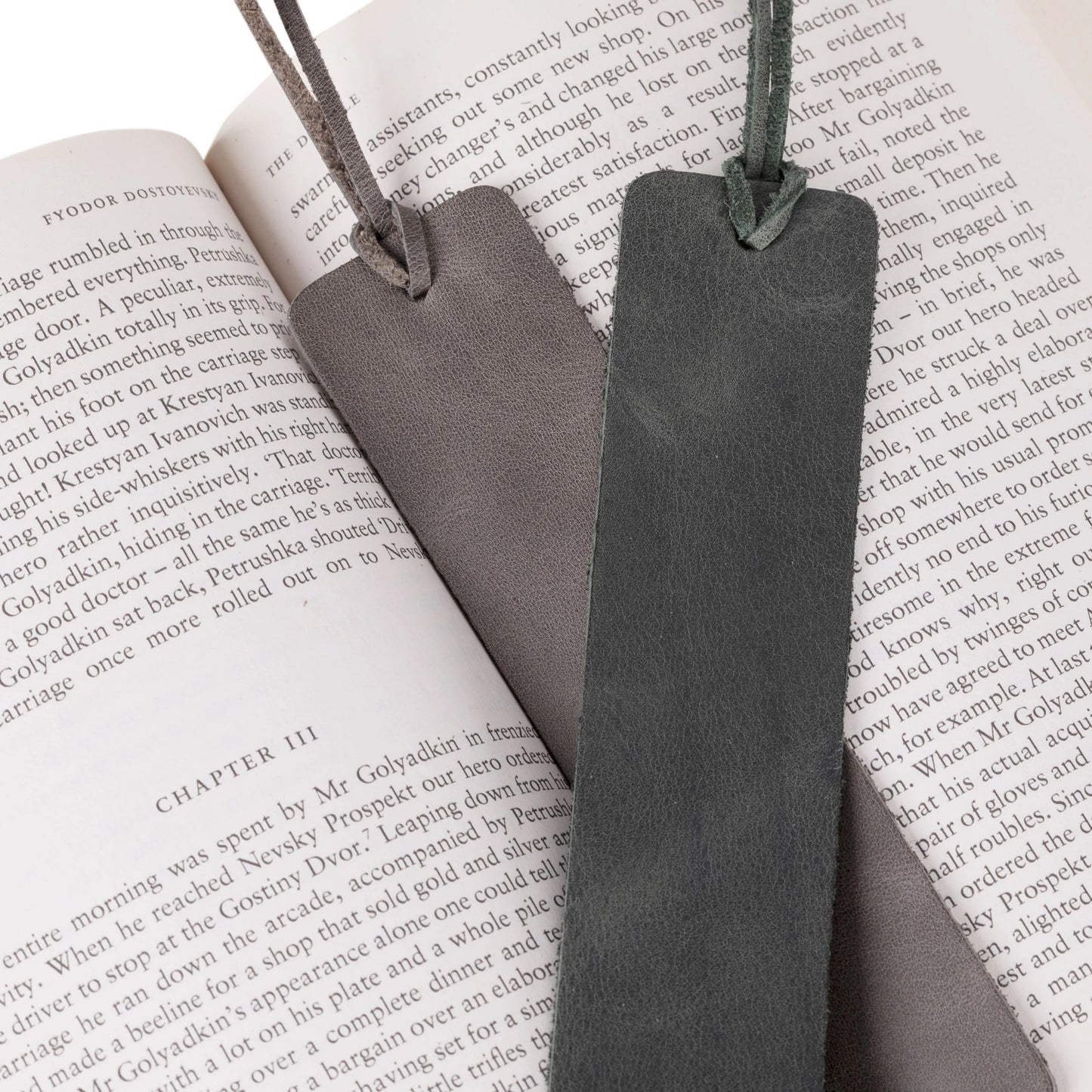 Markora Lederen Boekenlegger