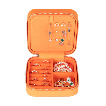 Amanda leren sieradendoos, groot