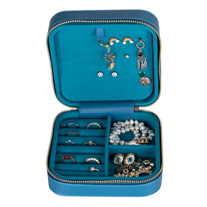 Amanda leren sieradendoos, groot