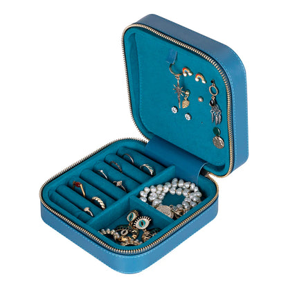 Amanda leren sieradendoos, groot