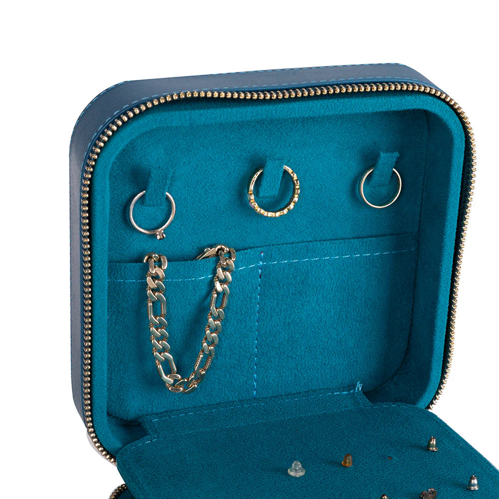 Amanda leren sieradendoos, groot