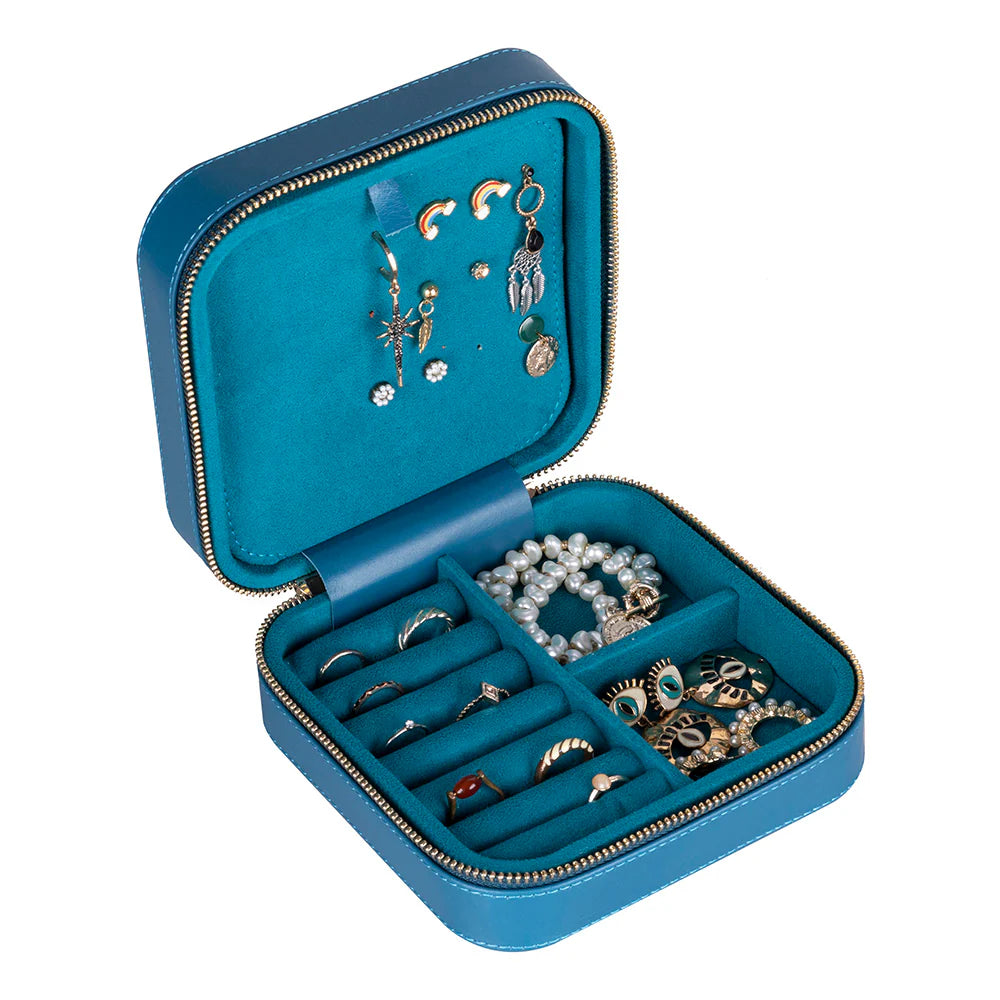 Amanda leren sieradendoos, groot