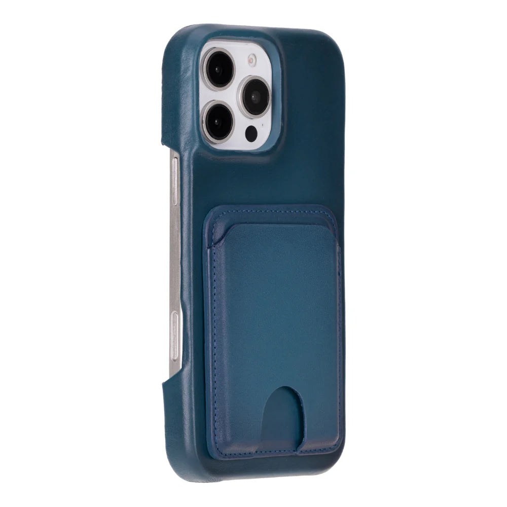 MagFit Lederen Magnetische Kaarthouder