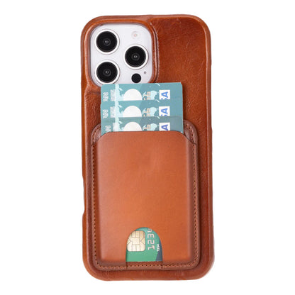 MagFit Lederen Magnetische Kaarthouder