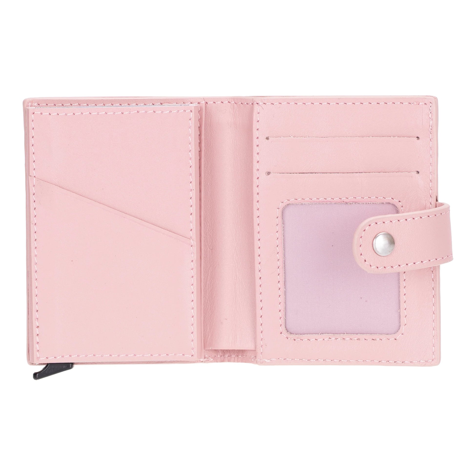 Palertag Leather Mechanical Card Holder Bouletta