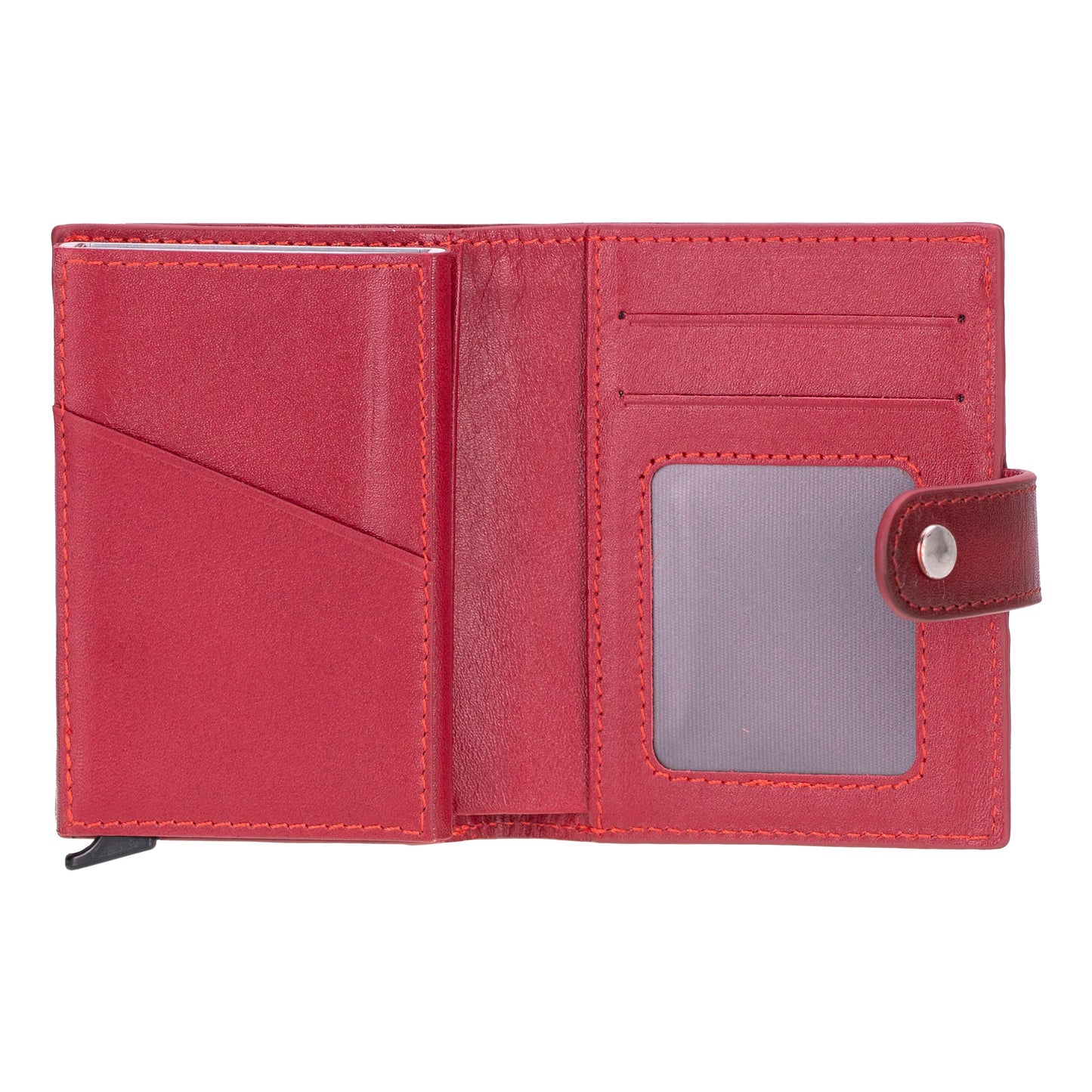 Palertag Leather Mechanical Card Holder Bouletta