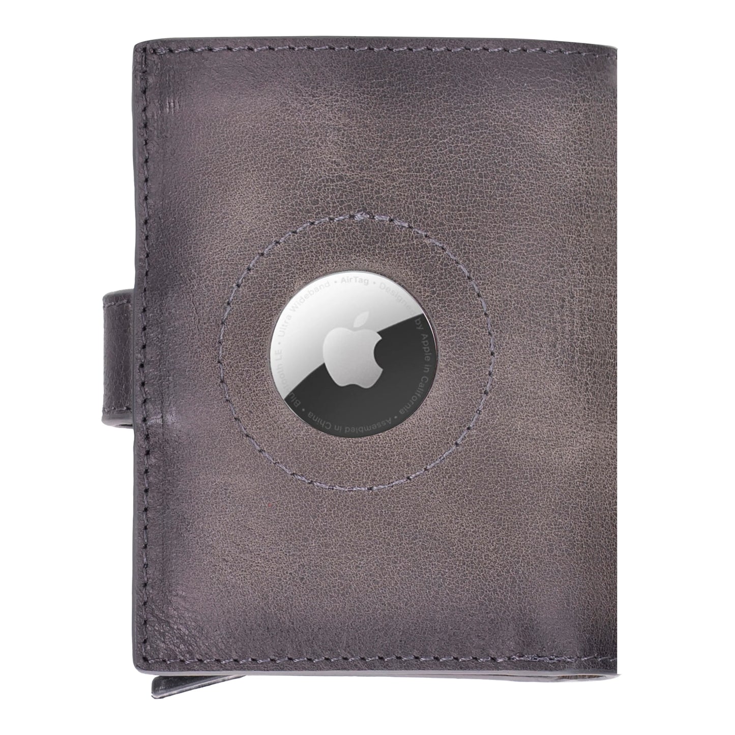 Palertag Leather Mechanical Card Holder Bouletta