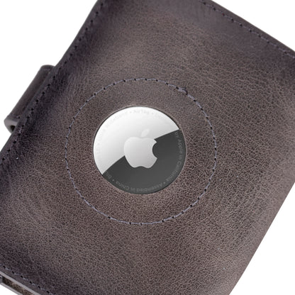 Palertag Leather Mechanical Card Holder Bouletta
