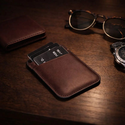 Maggy Fit CC Leren Magnetische Kaarthouder