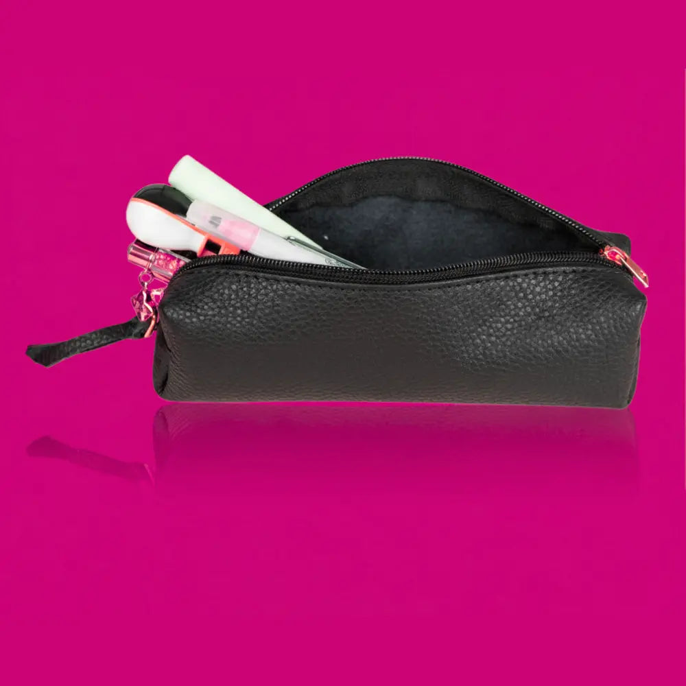 Multibox leren etui voor potloden