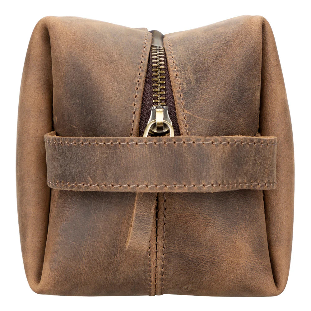 Eve Lederen Dopp Kit, Extra Groot