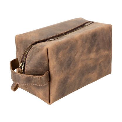 Eve Lederen Dopp Kit, Extra Groot
