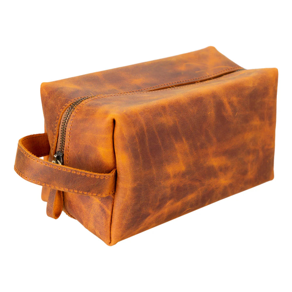 Eve Lederen Dopp Kit, Extra Groot