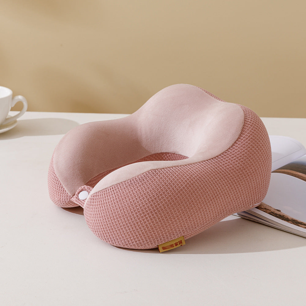 U-vormig nekkussen van traagschuim voor comfortabel reizen