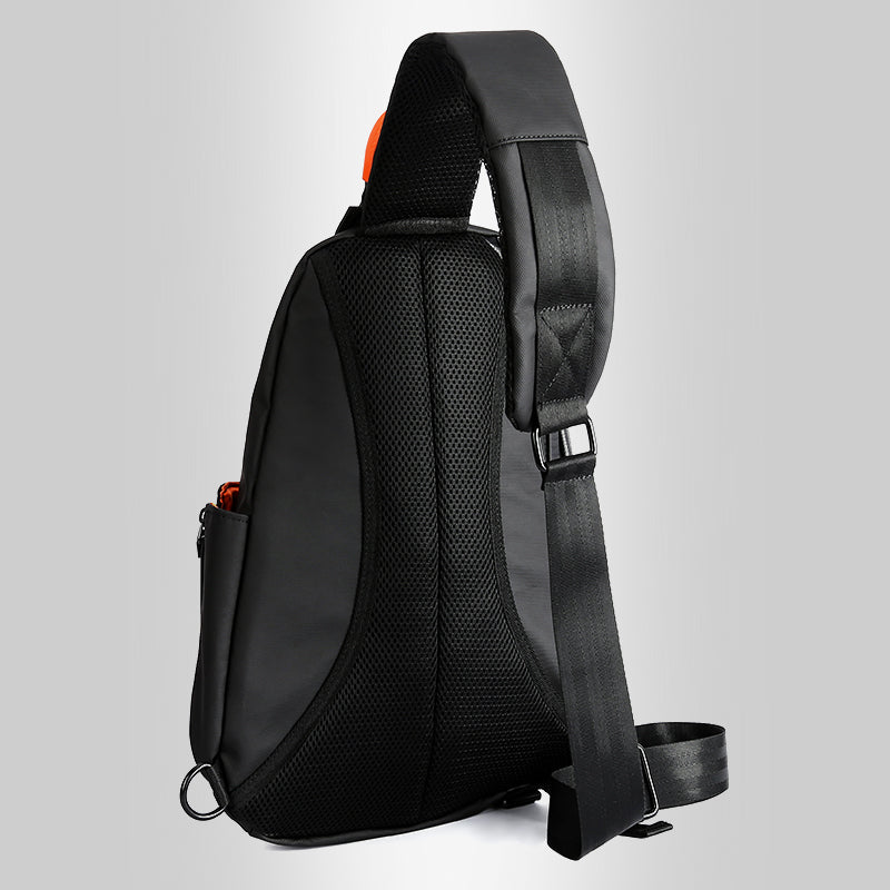 Crossbodytas voor heren met praktisch hoofdvak voor een 10-inch apparaat