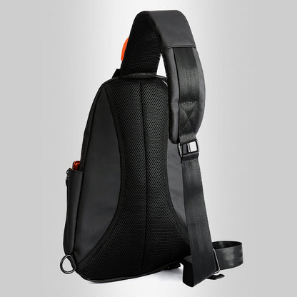 Crossbodytas voor heren met praktisch hoofdvak voor een 10-inch apparaat