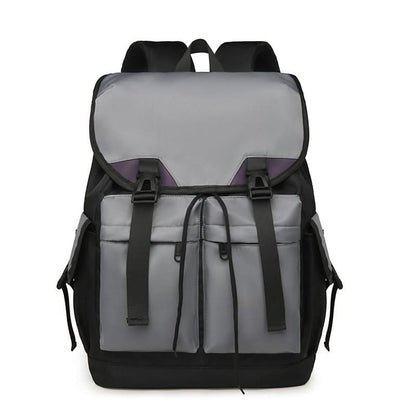 Ruime nylon rugzak als veelzijdige tas voor onderweg