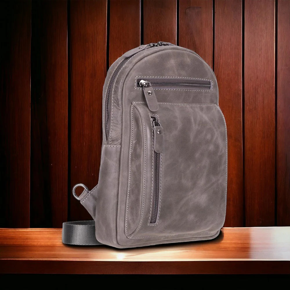 Blake leren crossbodytas