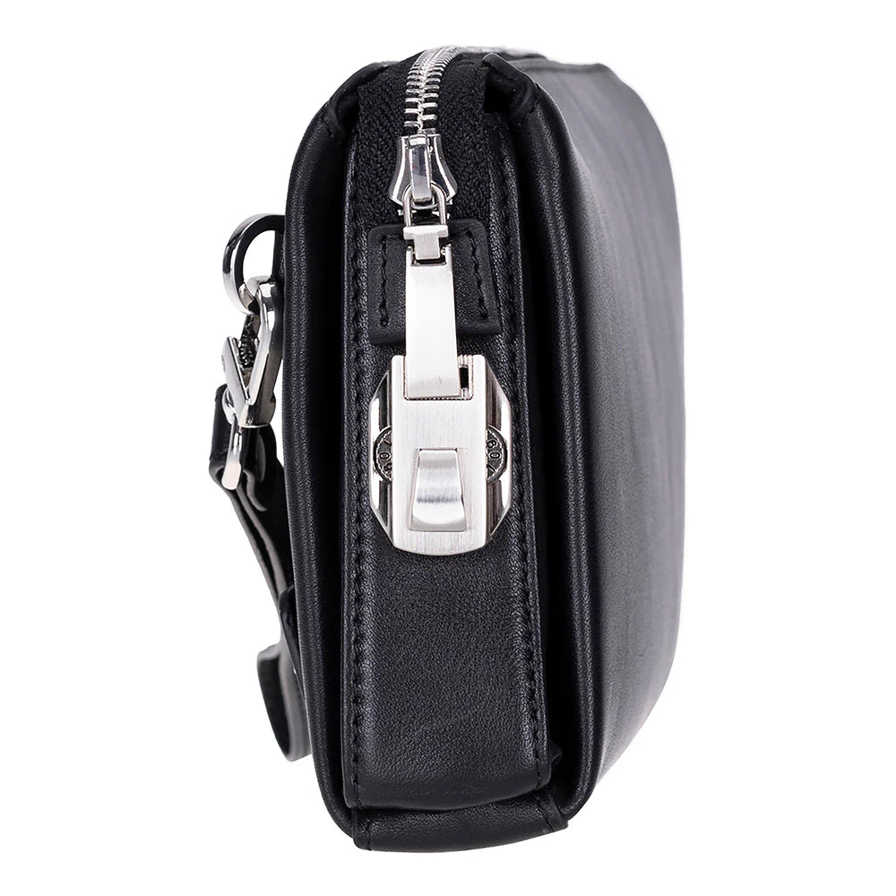 Lupus leren clutch tas