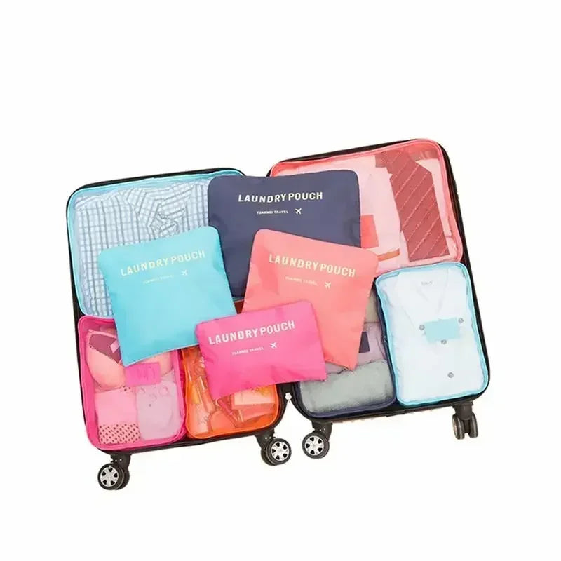 Opbergtassen van stevig Oxfordweefsel voor reizen en vakantie