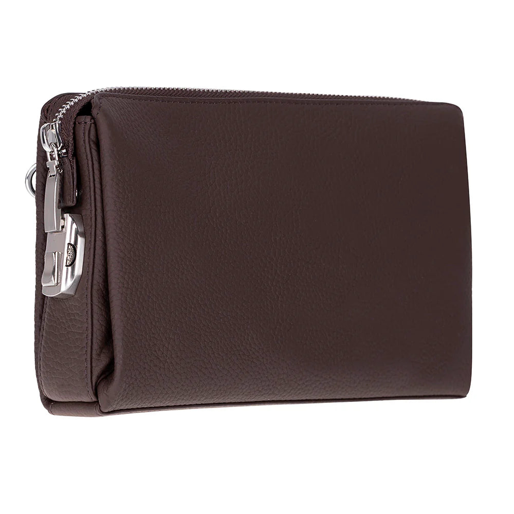 Lupus leren clutch tas
