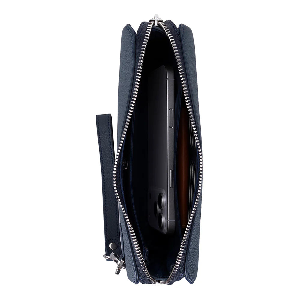 Lupus leren clutch tas