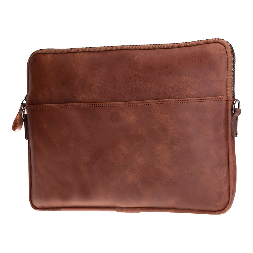 Leeds Slanke Leren Laptoptas / Tablethoes