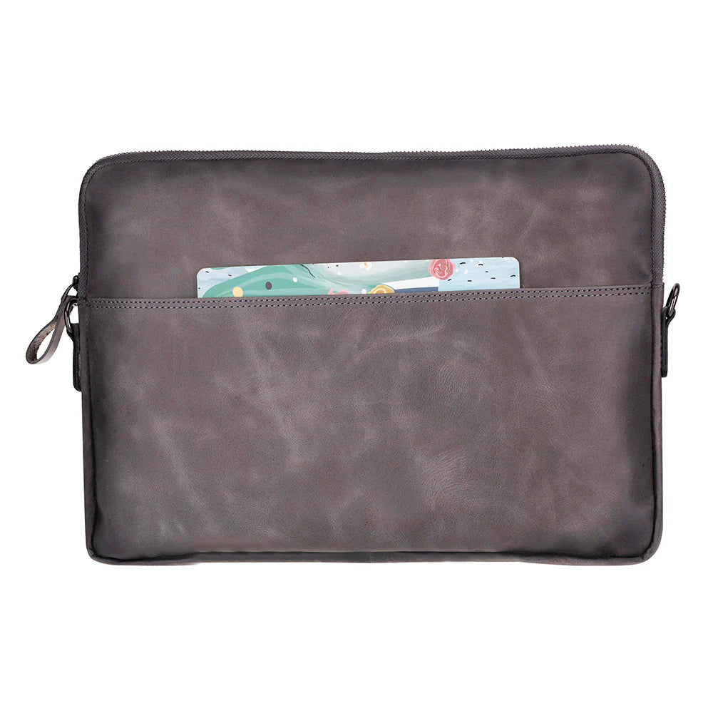 Leeds Slanke Leren Laptoptas / Tablethoes