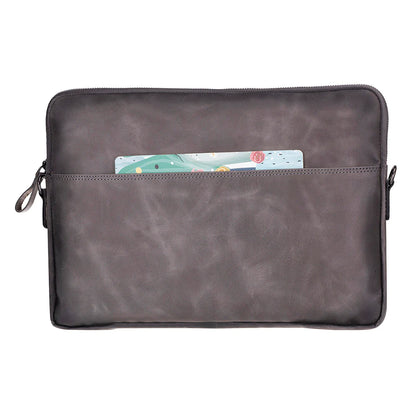 Leeds Slanke Leren Laptoptas / Tablethoes