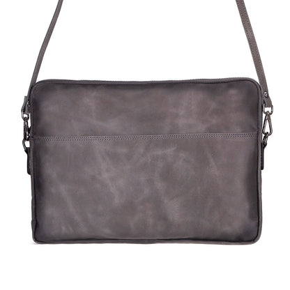 Leeds Slanke Leren Laptoptas / Tablethoes