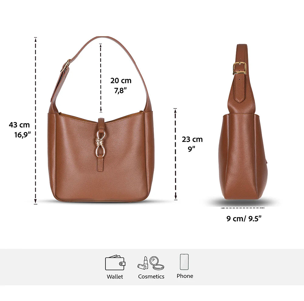 Azura Dames Leren Tas