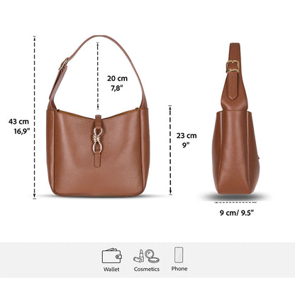 Azura Dames Leren Tas