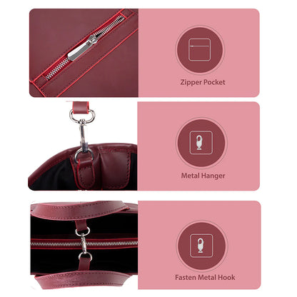 Valliro Leren Tote Tas