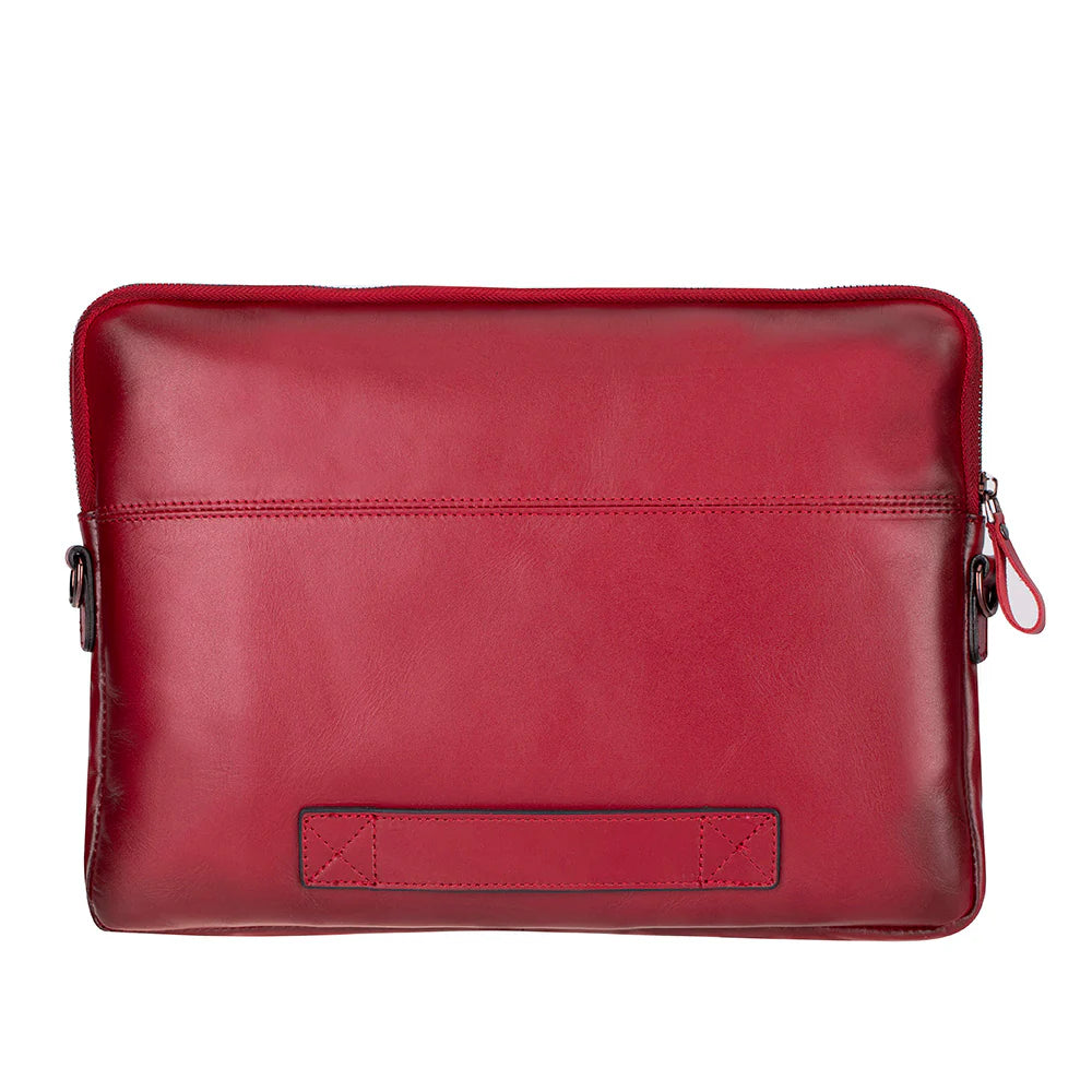 Leeds Slanke Leren Laptoptas / Tablethoes