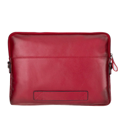 Leeds Slanke Leren Laptoptas / Tablethoes