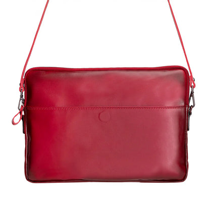 Leeds Slanke Leren Laptoptas / Tablethoes