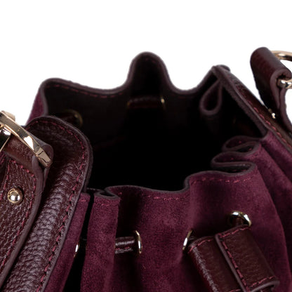 Valentina Dames Suède Leren Tas