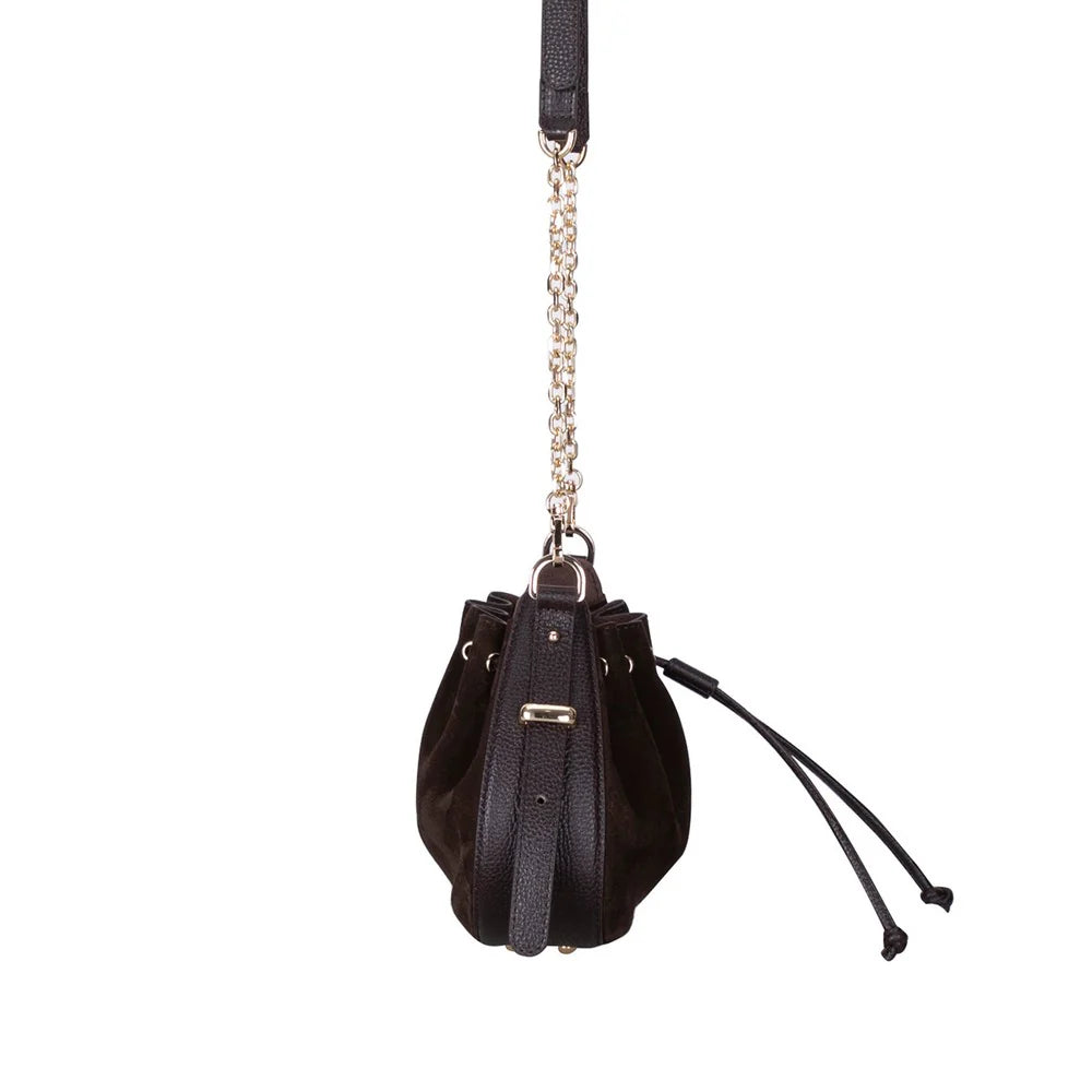 Valentina Dames Suède Leren Tas