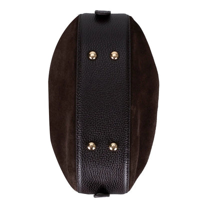 Valentina Dames Suède Leren Tas