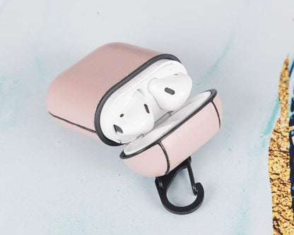 Jupp Hooked Leren Hoesje voor AirPods 1 en AirPods 2