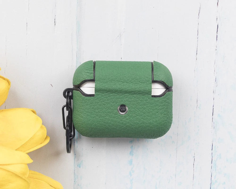 Juni leren hoes voor AirPods Pro 1 en AirPods Pro 2