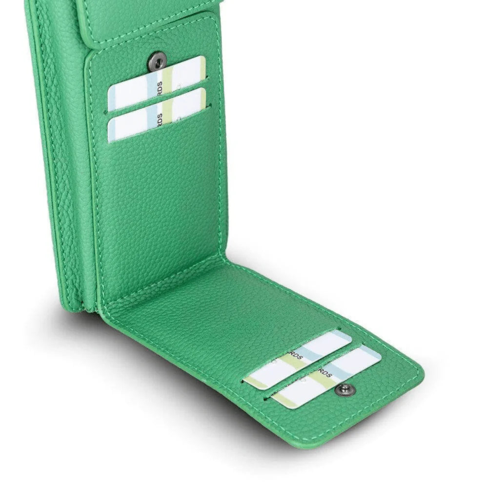 Avjin Crossbody Leather Bag Compatible with Phones up to 6.9"