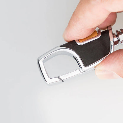 BKR12 Leather Keyring V9