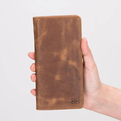Evra Universal Leather Wallet Case 7"